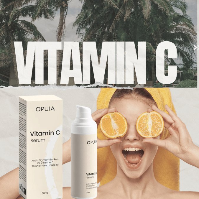 Entdecke die Wunder von Vitamin C Serum: Dein Schlüssel zu Strahlender, Junger Haut - Opuia