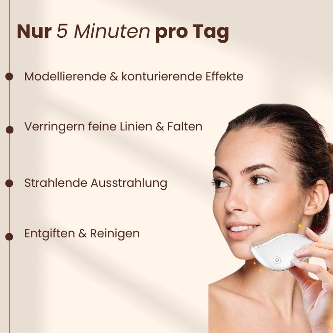 EMS GuaSha Pro™ Anti - Aging Gesichtsmassagegerät - Opuia