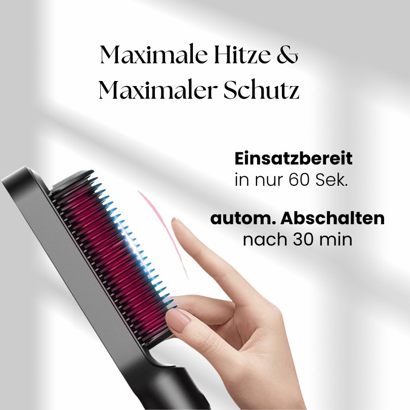 Haarglätterbürste SilkBoost Pro™ - Opuia