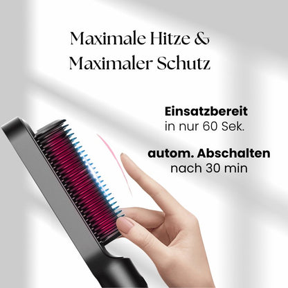 Haarglätterbürste SilkBoost Pro™ - Opuia